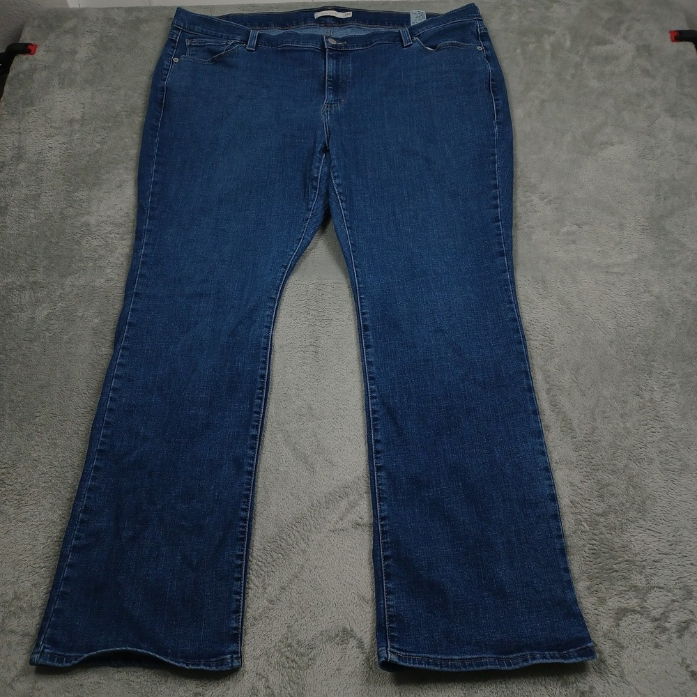 Levis Jeans Womens‎ 24W Blue Denim Classic Bootcut Casual Pockets
